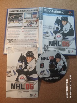 PS2 NHL 06 Angielska
