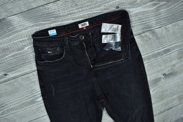 TOMMY HILFIGER High Rise Tapered Mom Jeans Damskie Jeansy W30 L30