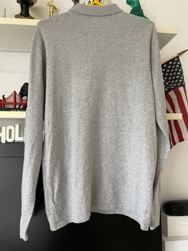 I KOSZULKA POLO NEXT POPIEL PASY