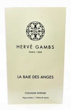 Одеколон Herve Gambs La Baie Des Anges Intense1,7 мл