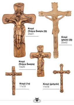 Барельефная фигурка Крест Святой Троицы.