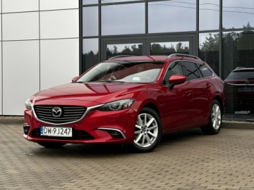 Mazda 6 III Kombi Facelifting 2.2 SKYACTIV-D I-ELOOP 175KM 2016 Mazda 6 Salon Polska! Skóra, Navi, Kamera,