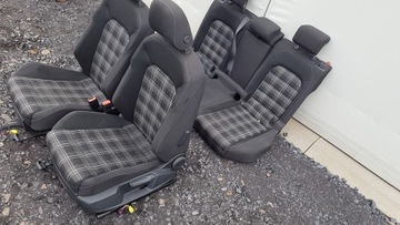 VW GOLF 7 GTD FOTELE WNETRZE LADNE KRATA