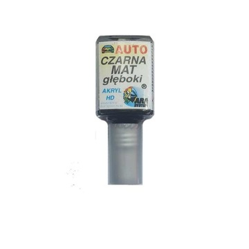 Zaprawka do rys 10ml CZARNA PÓŁMAT SEMI MAT BLACK