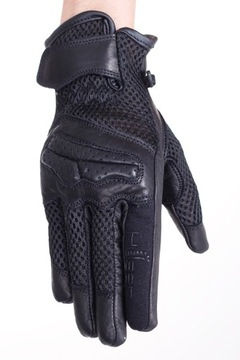 МОТОПЕРЧАТКИ ЖЕНСКИЕ HUSAR LADY AIR, черные, воздушные