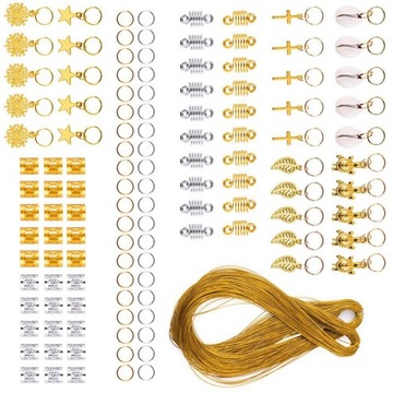 Дреды Кольца в форме листа снежинки