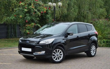Ford Kuga II SUV 2.0 TDCi 150KM 2015 Ford Kuga GWARANCJA, 2015r, 2.0 Diesel 150KM, Pol skora, Navi, Ladnie utrz