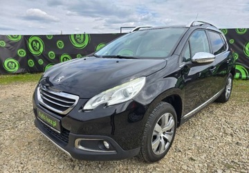 Peugeot 2008 I SUV 1.2 VTi 82KM 2014 Peugeot 2008 Serwisowany benzyna panoramiczny dach 1.2 Benzyna 83KM