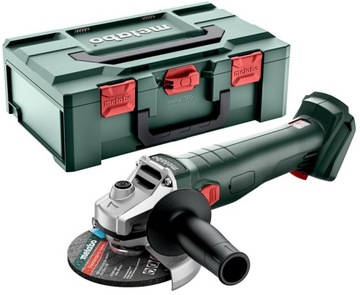 Akumulatorowa szlifierka kątowa Metabo W 18 7-125 + metaBOX (bez akumulator