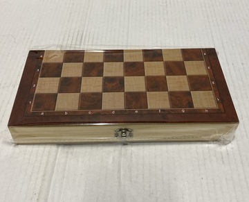 SZACHY, WARCABY, BACKGAMMON 3W1 XINLIYE