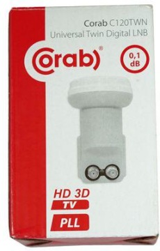 ДВОЙНОЙ КОНВЕРТЕР CORAB C120TWN