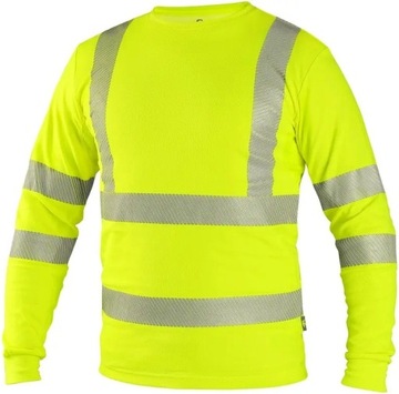 CXS OLDHAM ODBLASKOWA PRZEWIEWNA KOSZULKA DŁUGI RĘKAW BAWEŁNA roz. M