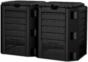 IKLM800C МОДУЛЬНЫЙ КОМПОСТЕР 800Л, МОРОЗОСТОЙКИЙ, 2-х камерный