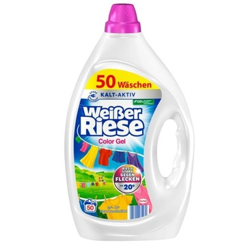 W. Riese Color 50 prań 2,25l niemiecki żel do prania kolorów