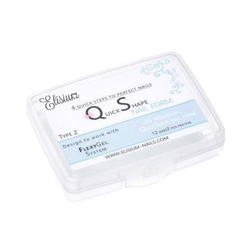 Elisium Formy do przedłużania paznokci typ 2 24szt