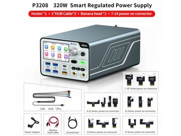 Интеллектуальный регулируемый источник питания P3208 320 Вт 32 В/8 А