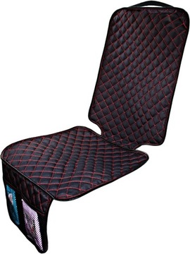 КОМПЛЕКТ СИДЕНЬЯ +ЧЕХОЛ СИДЕНЬЯ, СТЕГАНЫЙ, КРАСНАЯ НИТЬ