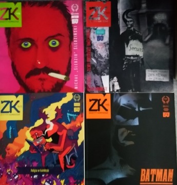 Zeszyty Komiksowe KOMPLET 4 TOMÓW