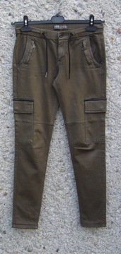 ZARA damskie spodnie Khakis rozm.36/38 jak nowe