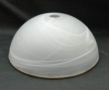 Klosz szklany duży 34cm do żyrandoli,lamp,E27