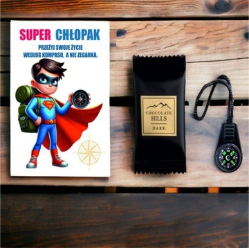 BOYS' DAY, подарок школьным друзьям в виде компаса с шоколадом