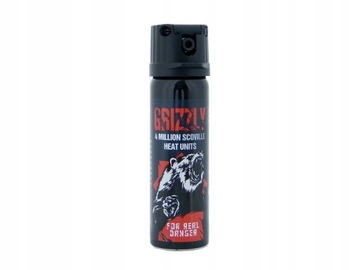 Gaz obronny pieprzowy Grizzly 63 ml żel 26,4% OC