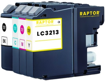 4x Tusz LC3213 do Brother DCP-J572DW DCP-J772DNW