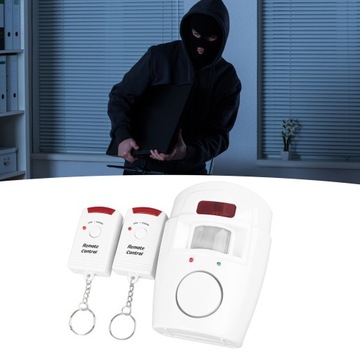 Сигнализация двери, окна, домашнего отеля, двойной пульт дистанционного управления с датчиком сигнализации