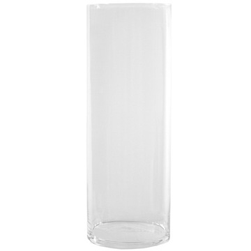 SZKLANA TUBA/CYLINDER WĄSKI WYSOKI h50 q13