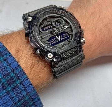 ZEGAREK G-SHOCK GA-900SKE-8AER SKELETON CZARNY BOX