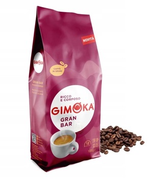 Kawa ziarnista GIMOKA Gran Bar robusta arabika 1kg