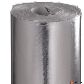 Tkanina szklana z aluminium włókno odporna na wysokie temperatury 100x100cm