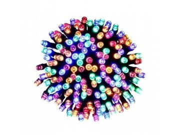 LAMPKI 200 LED CHOINKOWE 16m MULTIKOLOR