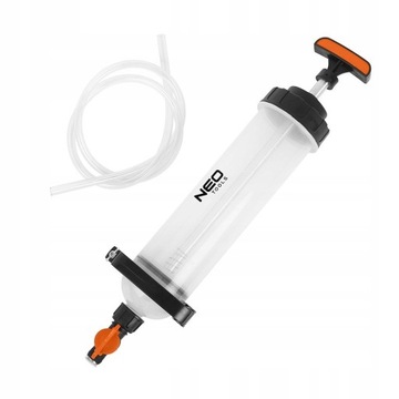 ШПРИЦ МАСЛЯНЫЙ ВСАСЫВАТЕЛЬ ТОРМОЗНАЯ ЖИДКОСТЬ ТОПЛИВО 1,5 Л НЕО СМАЗКА