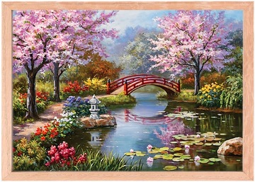 Haft Diamentowy Diamond Painting Mozaika + RAMKA DUŻA