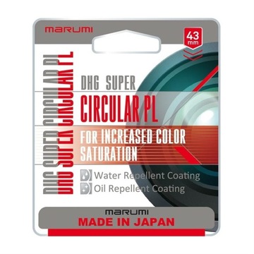 Поляризационный фильтр Marumi CPL 43 мм Super DHG