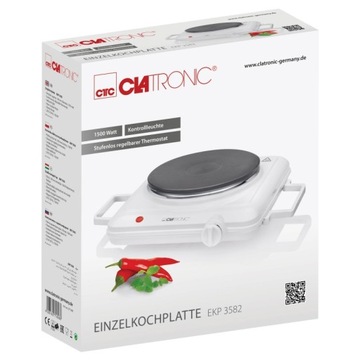 CLAT ПОРТАТИВНАЯ ЭЛЕКТРИЧЕСКАЯ ПЛИТА С ОДНОЙ ГОРЕЛКОЙ