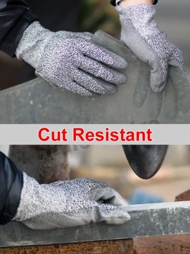 NMShield 1/2/5/10/12 пар защитных перчаток против ножей с HPPE