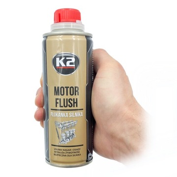 K2 Motor Flush 250мл промывочная жидкость для бензиновых дизельных двигателей