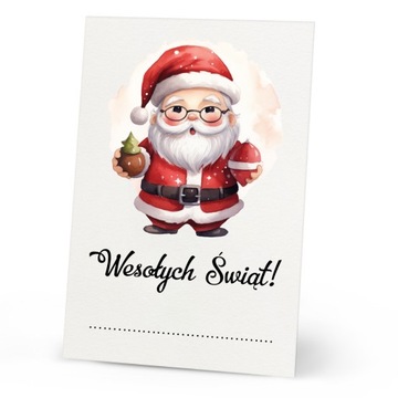 ПОДАРОЧНЫЕ ЭТИКЕТКИ праздники Новогодние бирки (10 шт.)