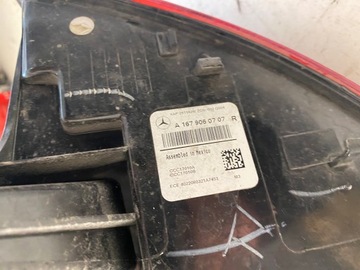 MERCEDES GLE W167 ФОНАРЬ ЗАДНИЙ ПРАВЫЙ LED A1679060707