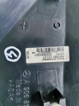 KRYT ZRCÁTKO PRAVÁ MERCEDES SPRINTER W906 06-16