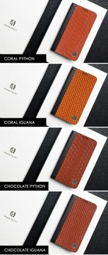 LUKSUSOWE ETUI CASE SKÓRA NATURALNA NA TELEFON DO SAMSUNG A53 A53 5G