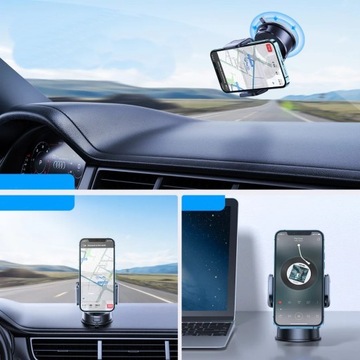 Прочный АВТОДЕРЖАТЕЛЬ ДЛЯ ТЕЛЕФОНА, Смартфона, ОКНА АВТОМОБИЛЯ, КОКПИТЫ