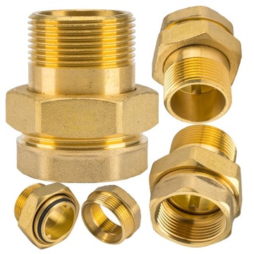 ŚRUBUNEK PÓŁŚRUBUNEK MOSIĘŻNY PROSTY 5/4