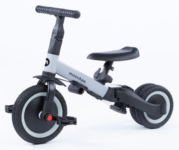 MOOVKEE MIKE Велосипед 6в1 крутой серый