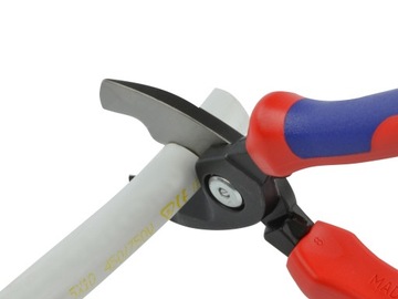 KNIPEX 95 12 200 Ножницы для кабеля с двойным лезвием