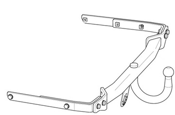 NOVÝ ZAŘÍZENÍ(HÁK) TÁŽNÝ DO FORD FUSION MINIVAN 04.2002-11.2005 WESTFALIA