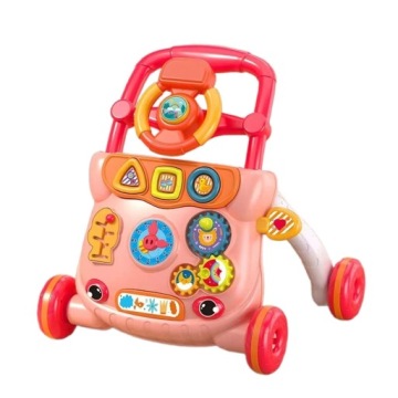 Baby Push Walker Stand, Push, Прогулянка з багатьма активностями Early Червоний