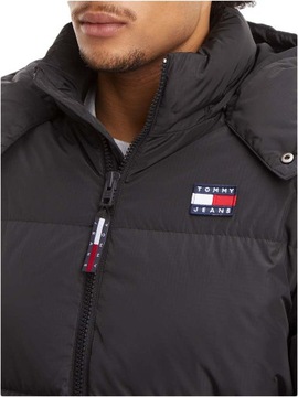 TOMMY HILFIGER KURTKA MĘSKA ZIMOWA TJM ALASKA PUFFER CZARNA r.XL